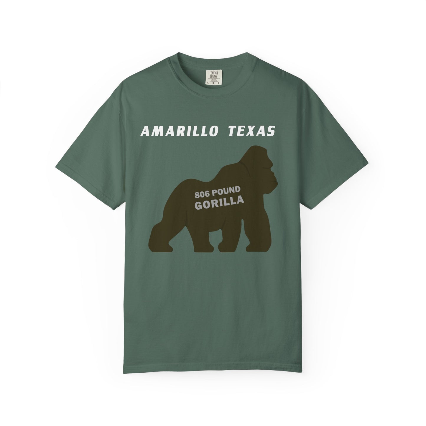 Amarillo Texas 806 Pound Gorilla – T-Shirt