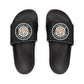 Brick University (Black-outside) - Slide Sandals — Removable‑Strap Slides
