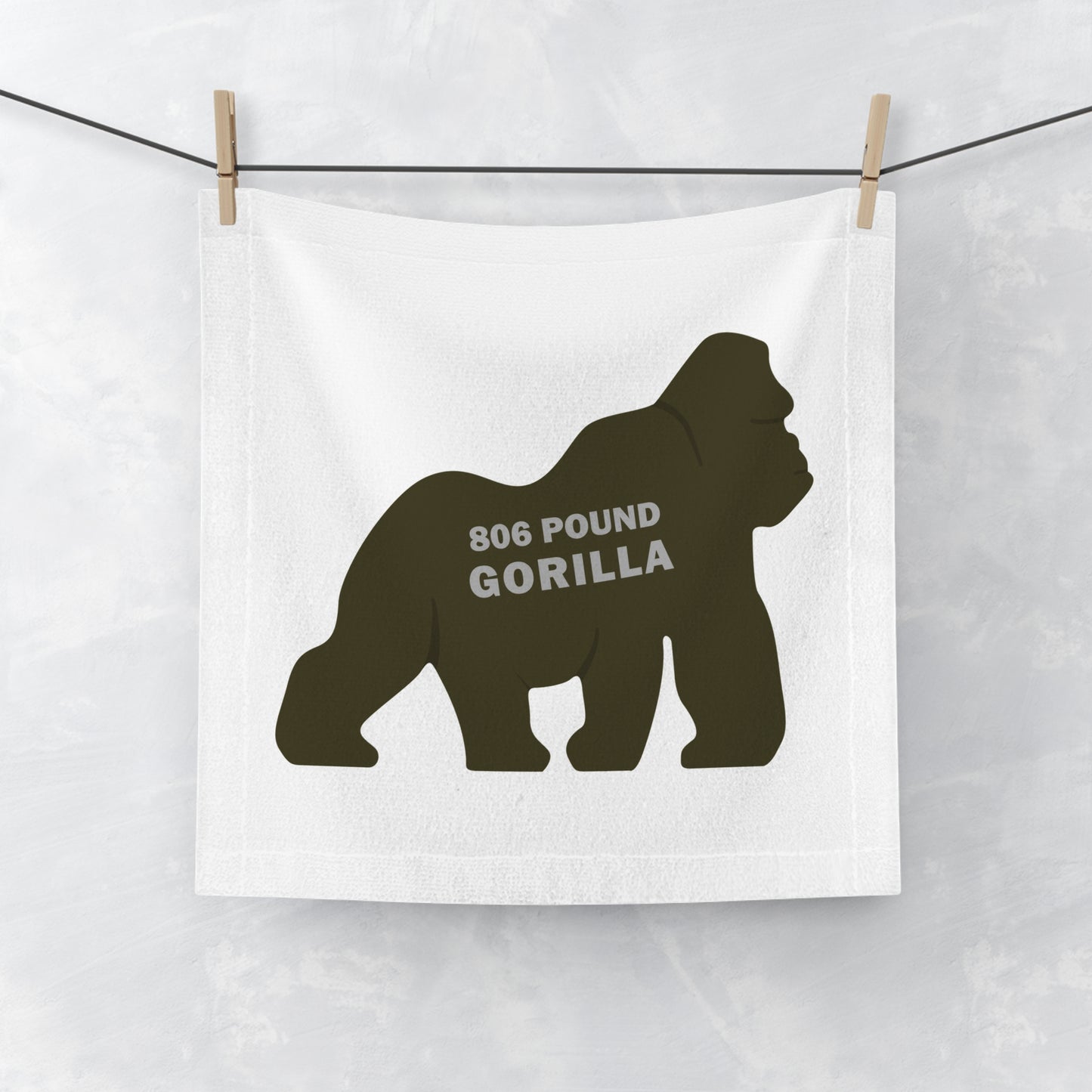 806 Pound Gorilla Towel