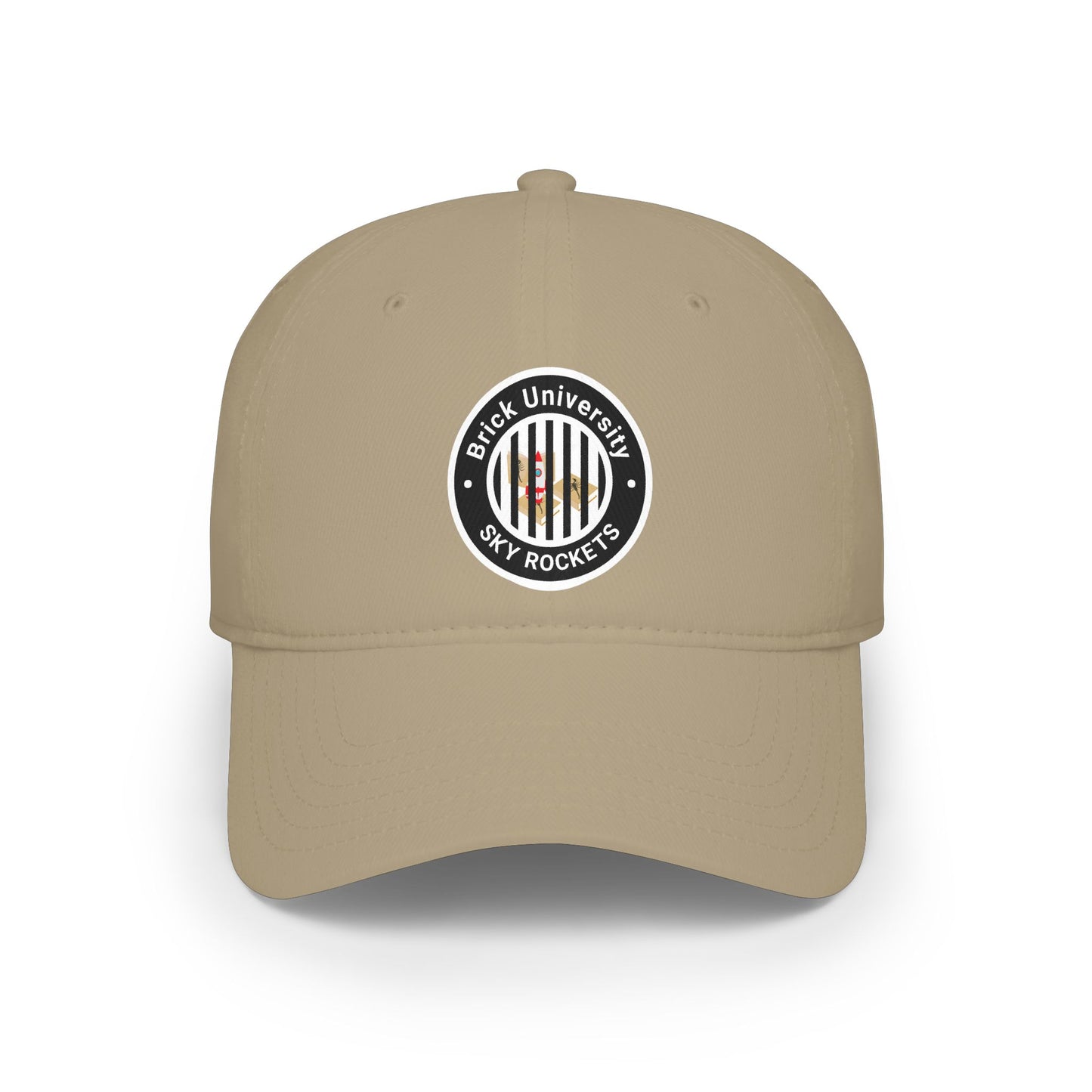 Brick University (Black-Behind Bars) Baseball Cap