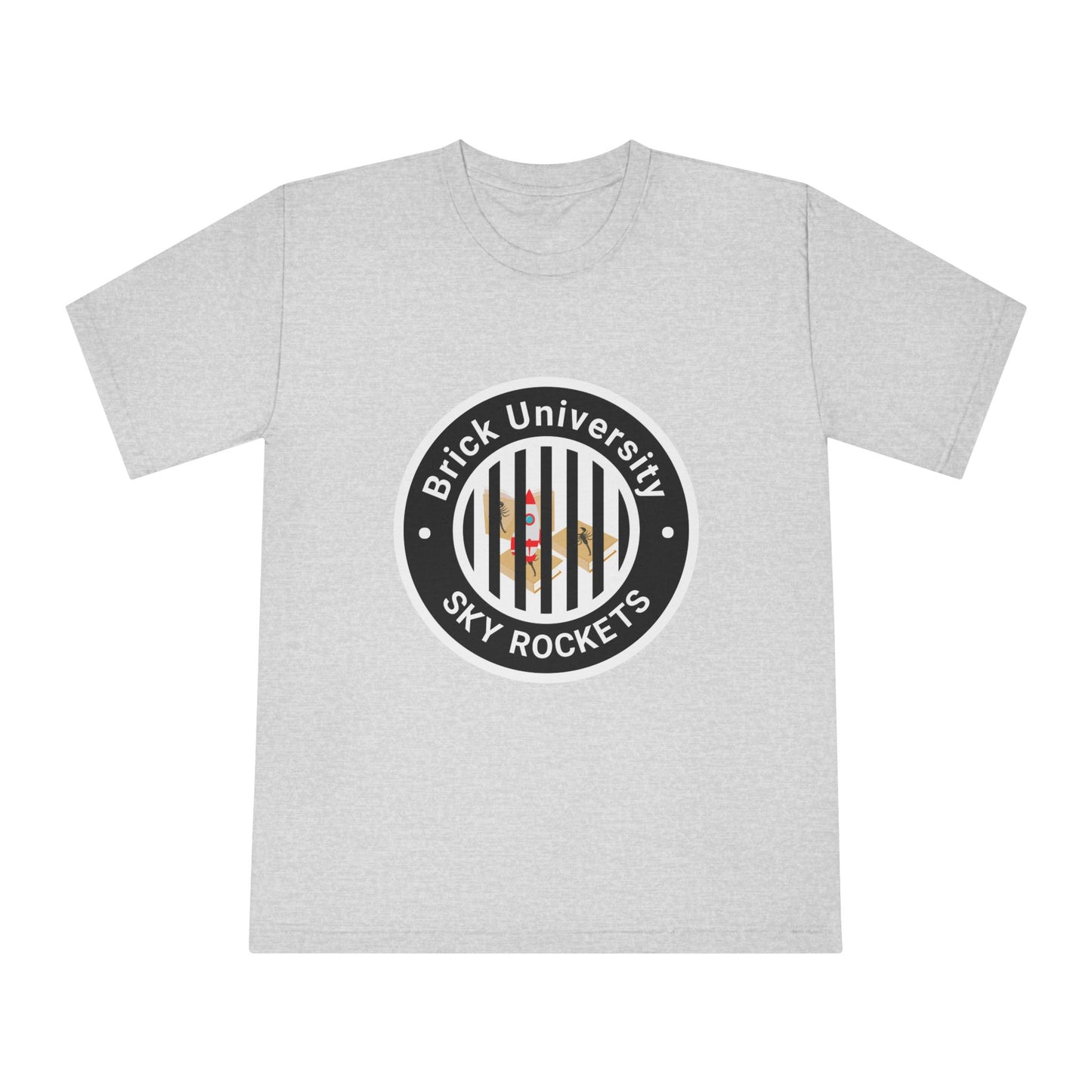 Brick University (Black Behind Bars) Tee