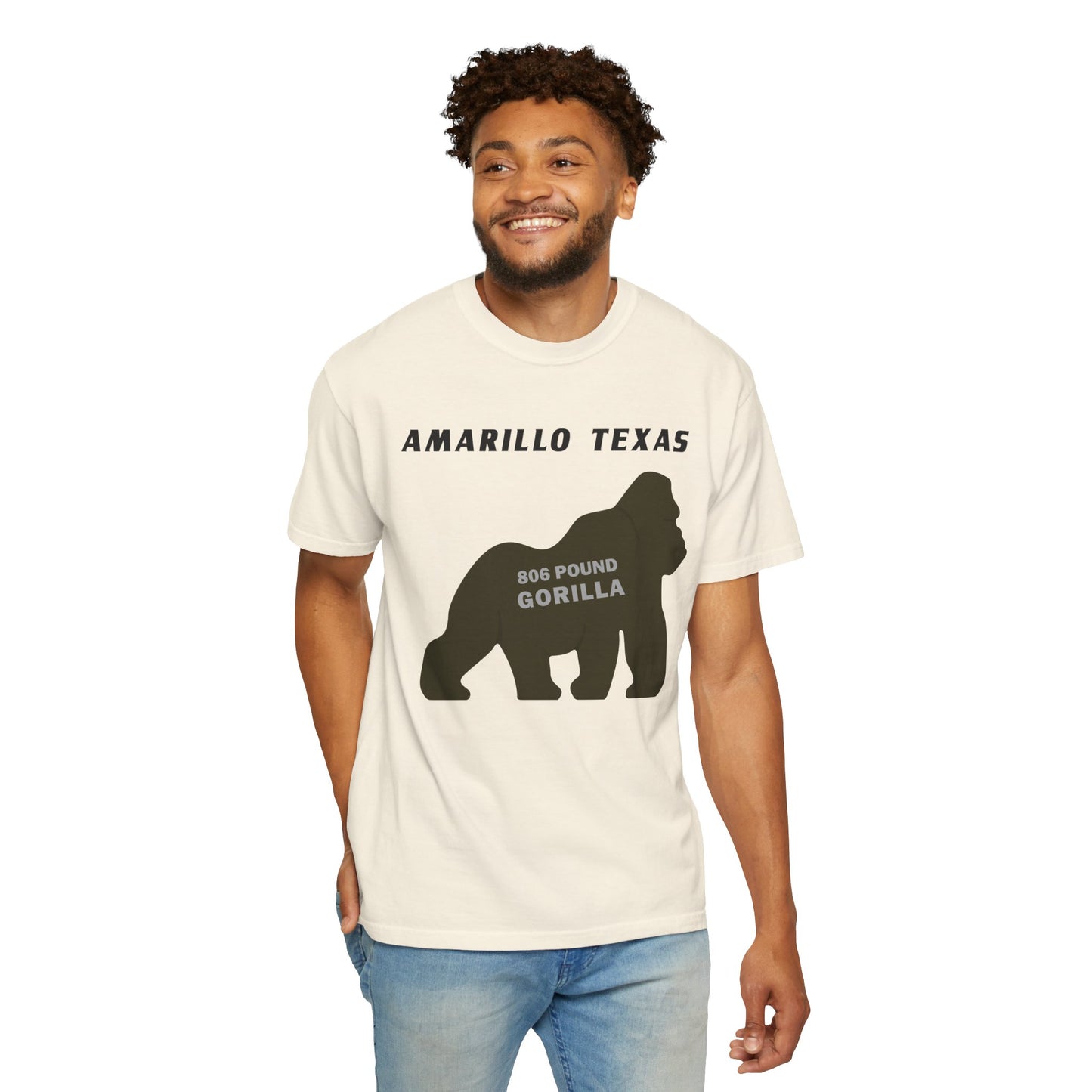 Amarillo Texas 806 Pound Gorilla – T-Shirt