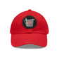Inside Hustle -  Hat with Leather Patch (Round)