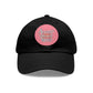 Inside Hustle -  Hat with Leather Patch (Round)