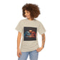 Wolves Playing Chess - Unisex Heavy Cotton Tee