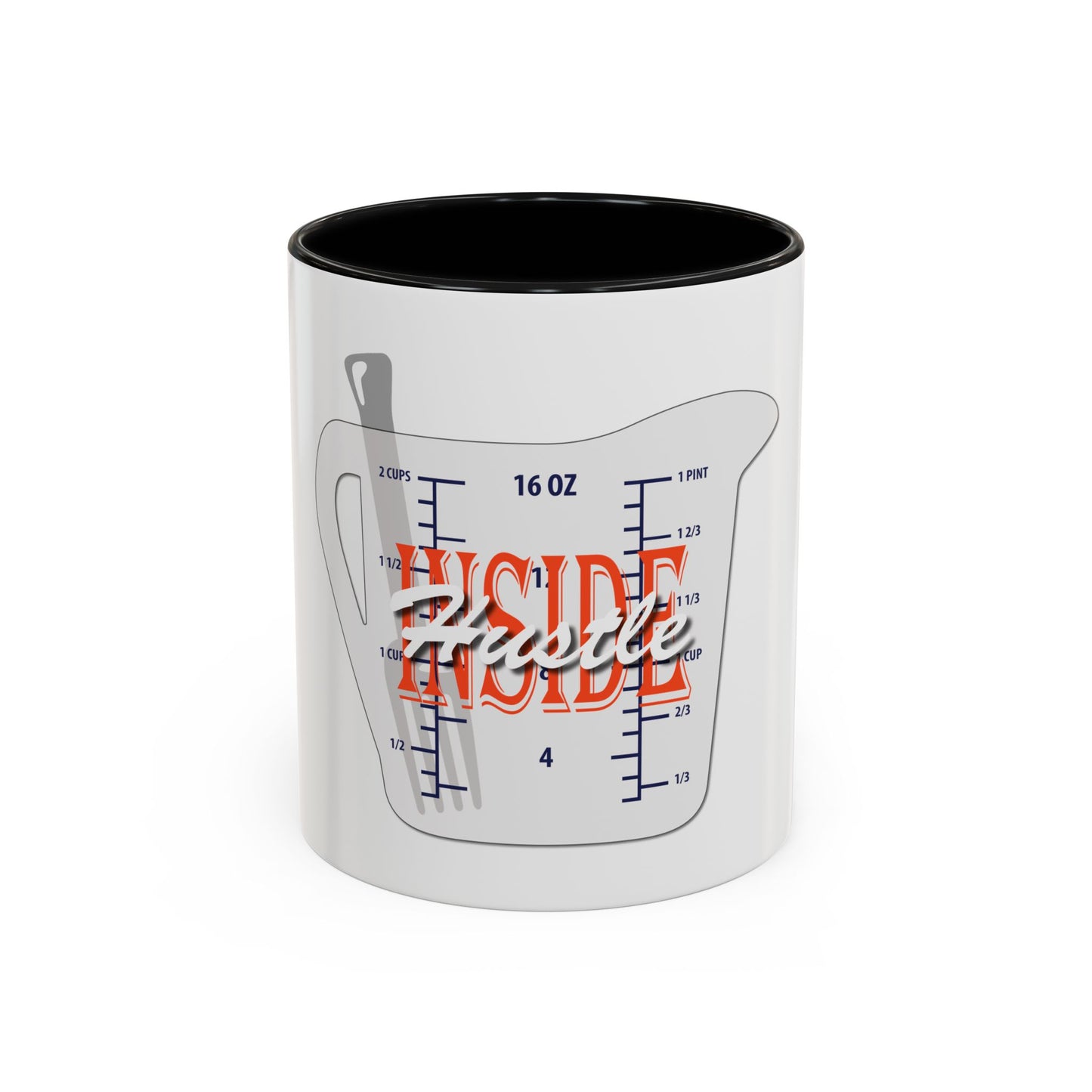 Inside Hustle - Accent Coffee Mug, 11oz