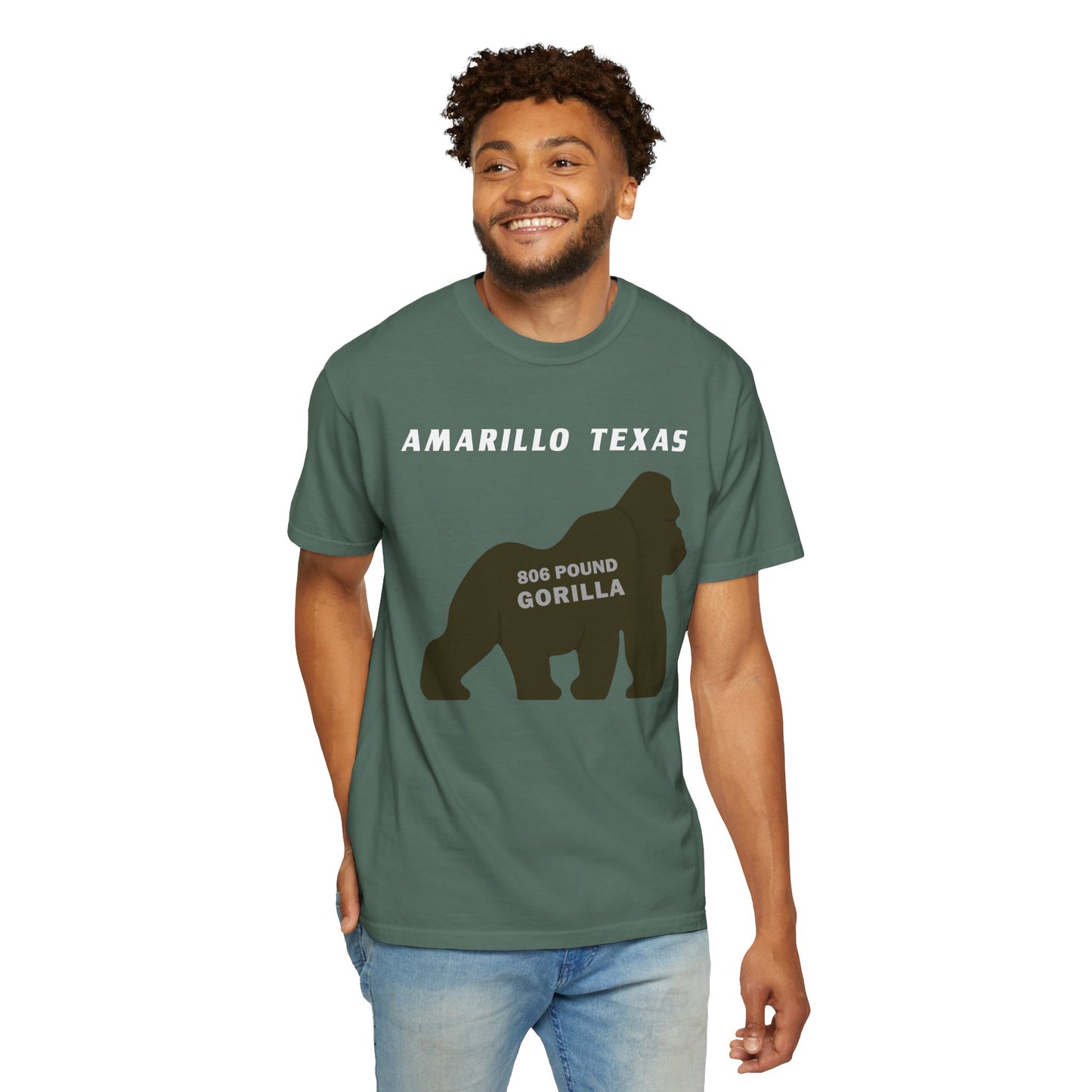Amarillo Texas 806 Pound Gorilla – T-Shirt