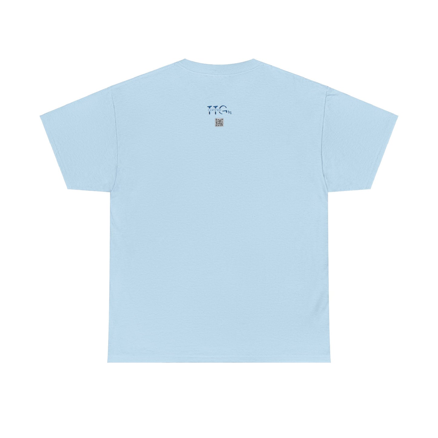Brick University (Black Design Behind Bars) - Unisex Heavy Cotton Tee