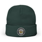Brick University (Black Behind Bars) Knit Beanie
