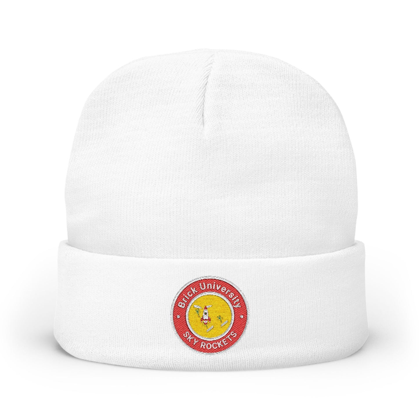 Brick University Knit Beanie