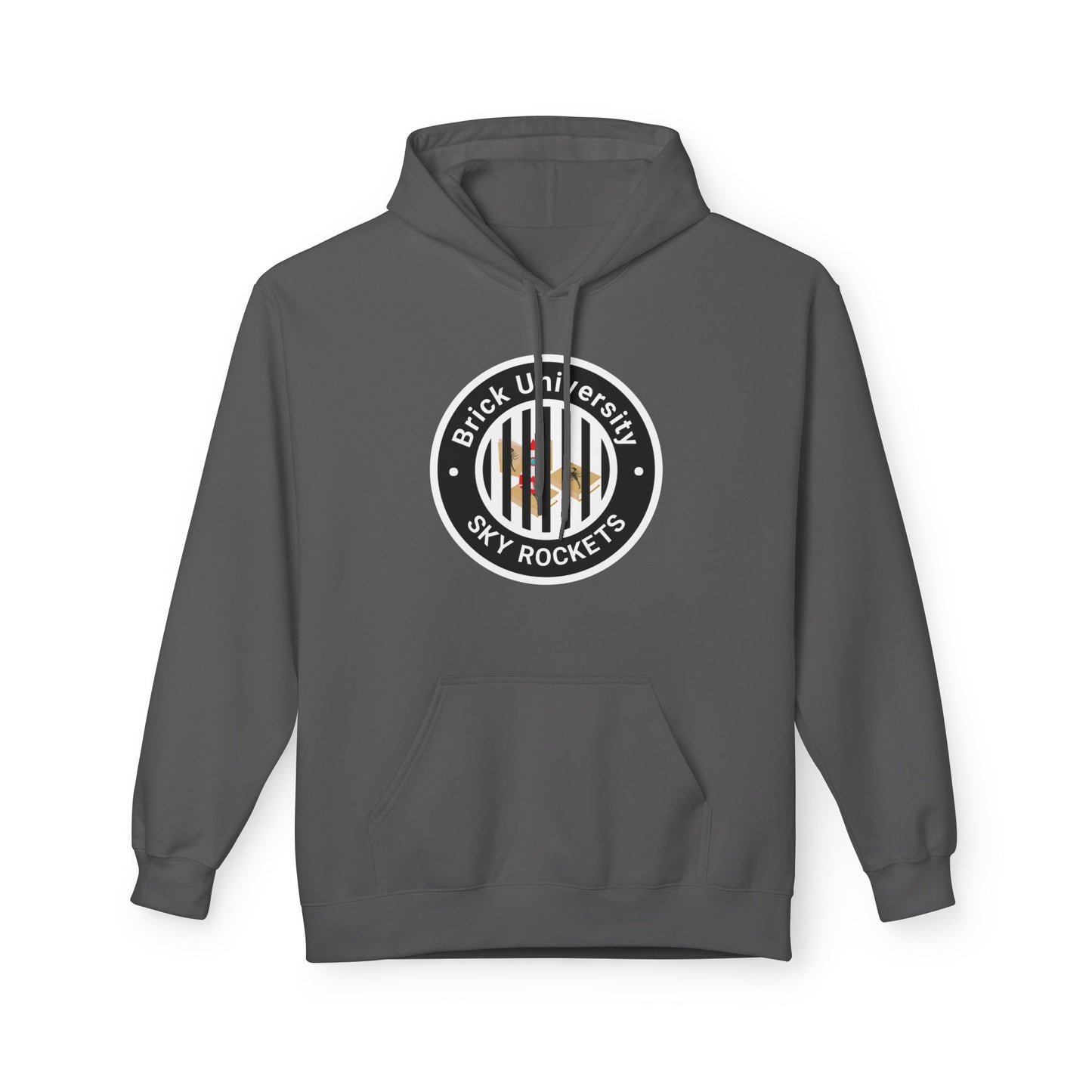 Brick University (Black Behind Bars) Hoodie