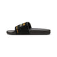Drug War Vet - Slide Sandals — White Removable‑Strap Slides