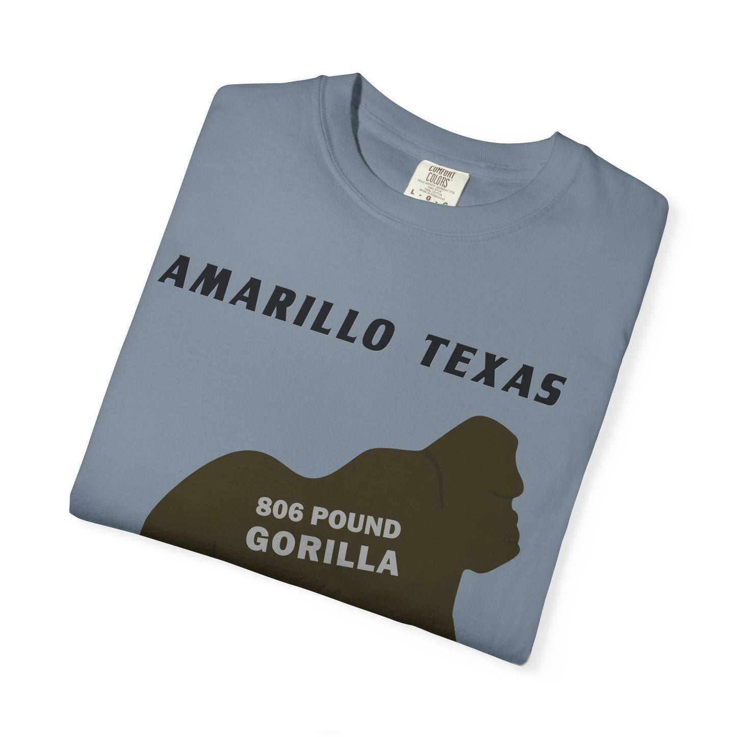 Amarillo Texas 806 Pound Gorilla – T-Shirt