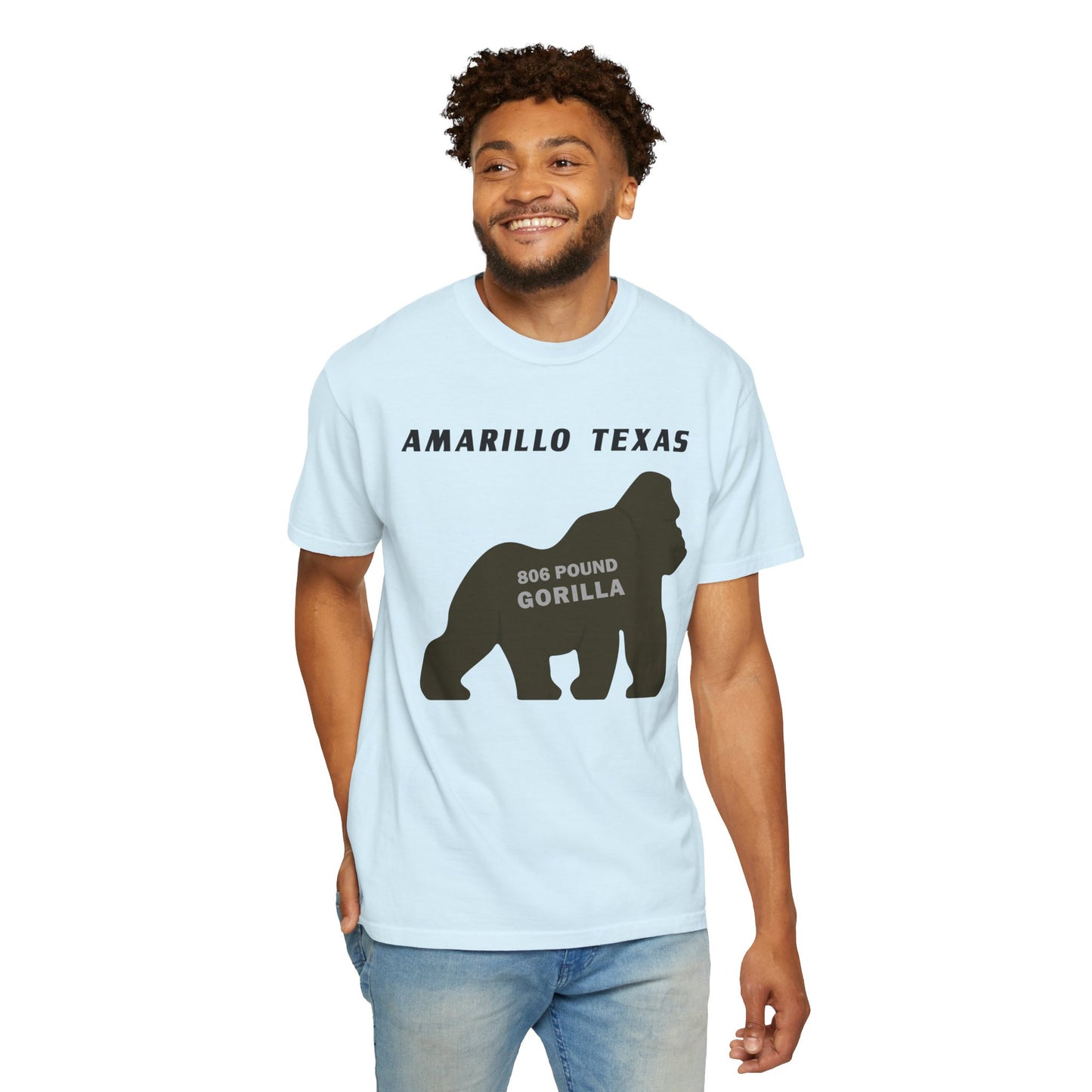 Amarillo Texas 806 Pound Gorilla – T-Shirt