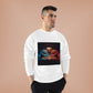 Wolves Playing Chess - Unisex EcoSmart® Crewneck Sweatshirt