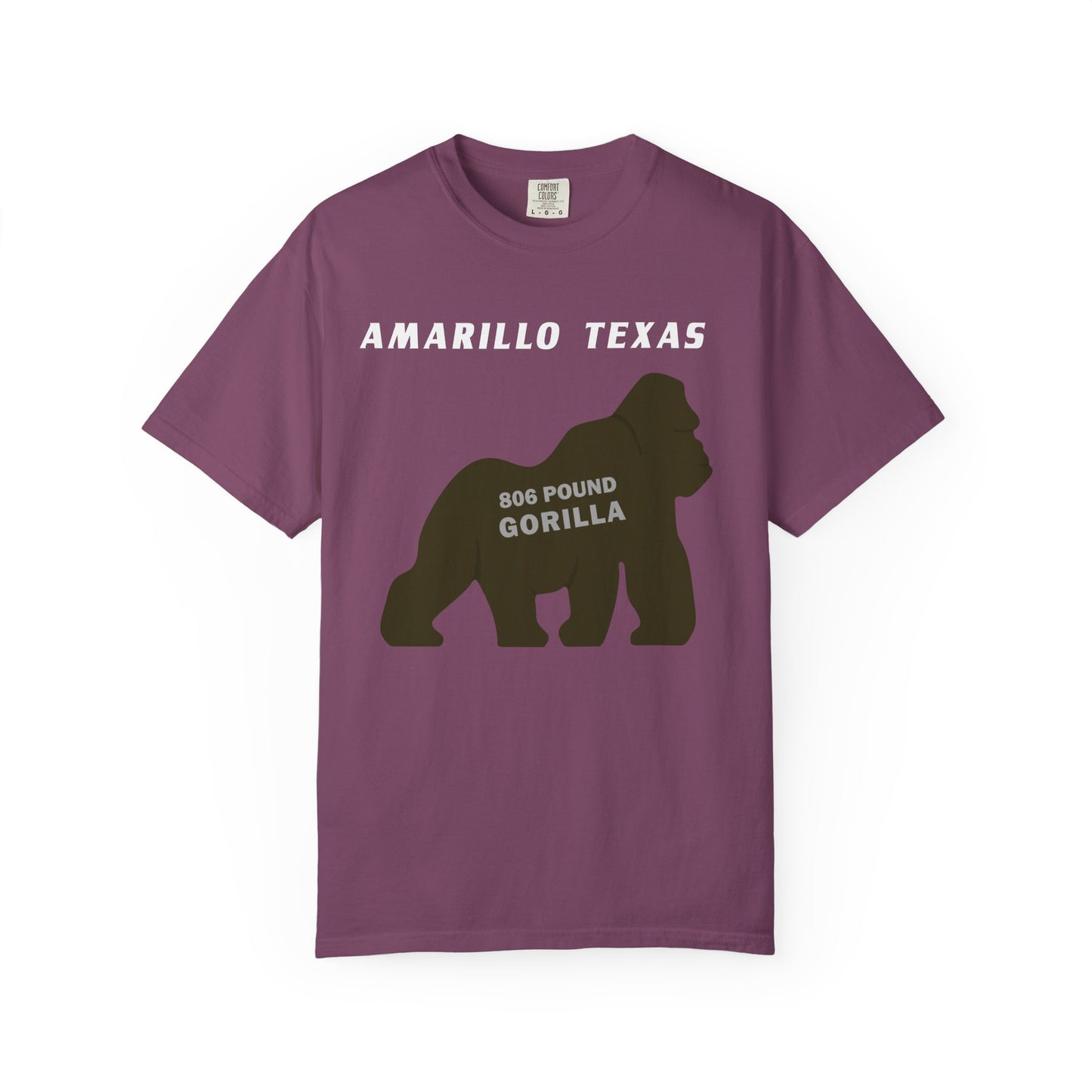 Amarillo Texas 806 Pound Gorilla – T-Shirt