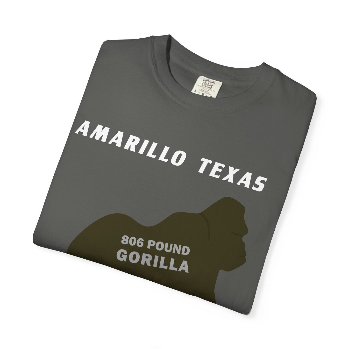 Amarillo Texas 806 Pound Gorilla – T-Shirt