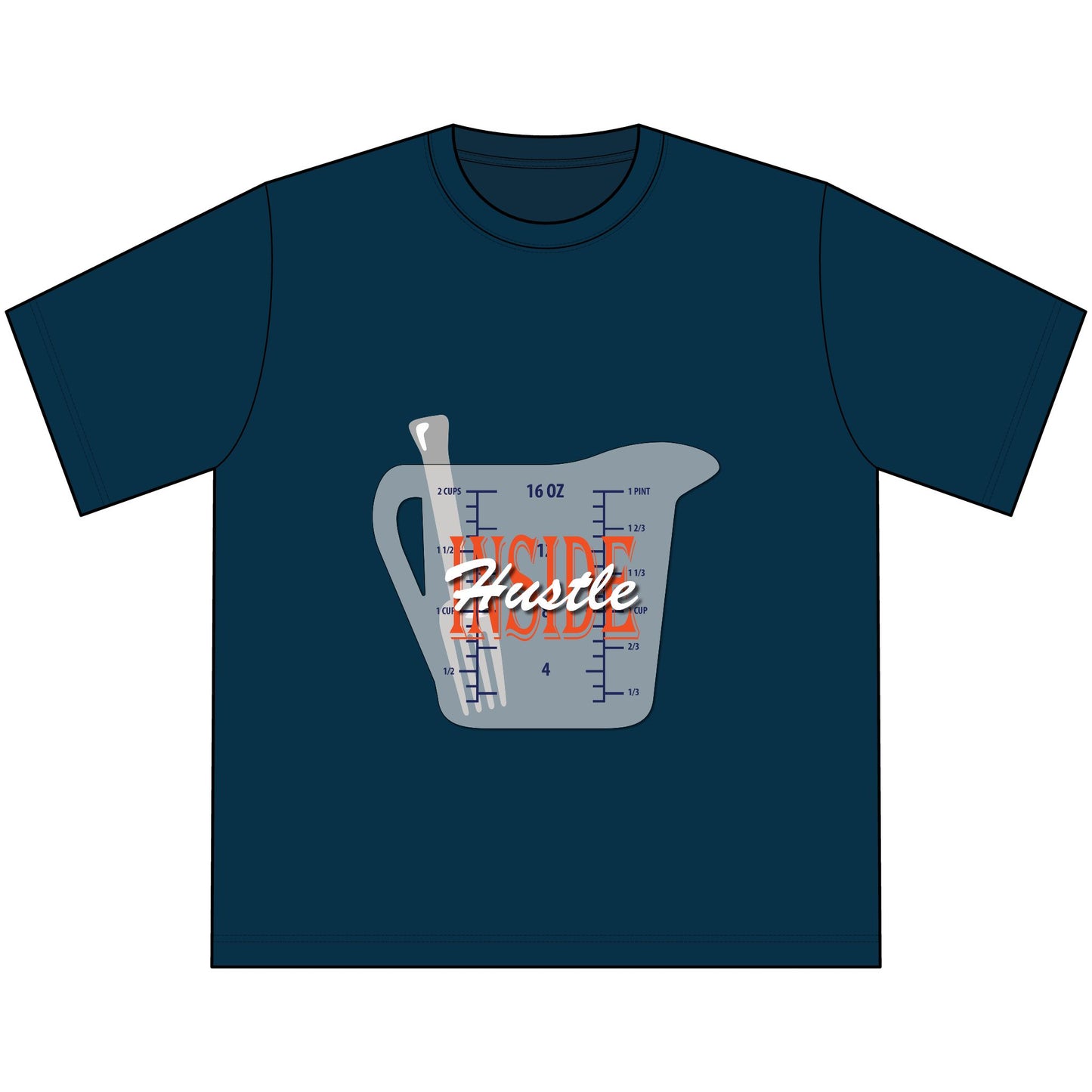 Inside Hustle Cup Logo - Heavyweight Tee