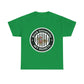 Brick University (Black Design Behind Bars) - Unisex Heavy Cotton Tee
