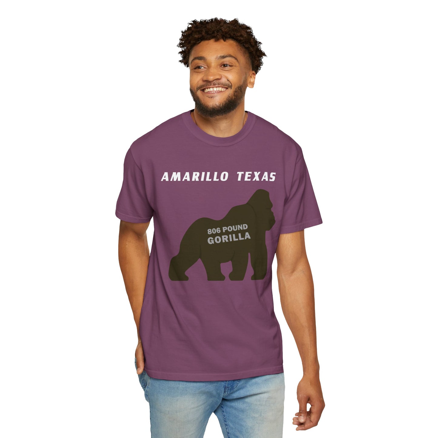 Amarillo Texas 806 Pound Gorilla – T-Shirt