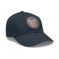 Inside Hustle -  Hat with Leather Patch (Round)
