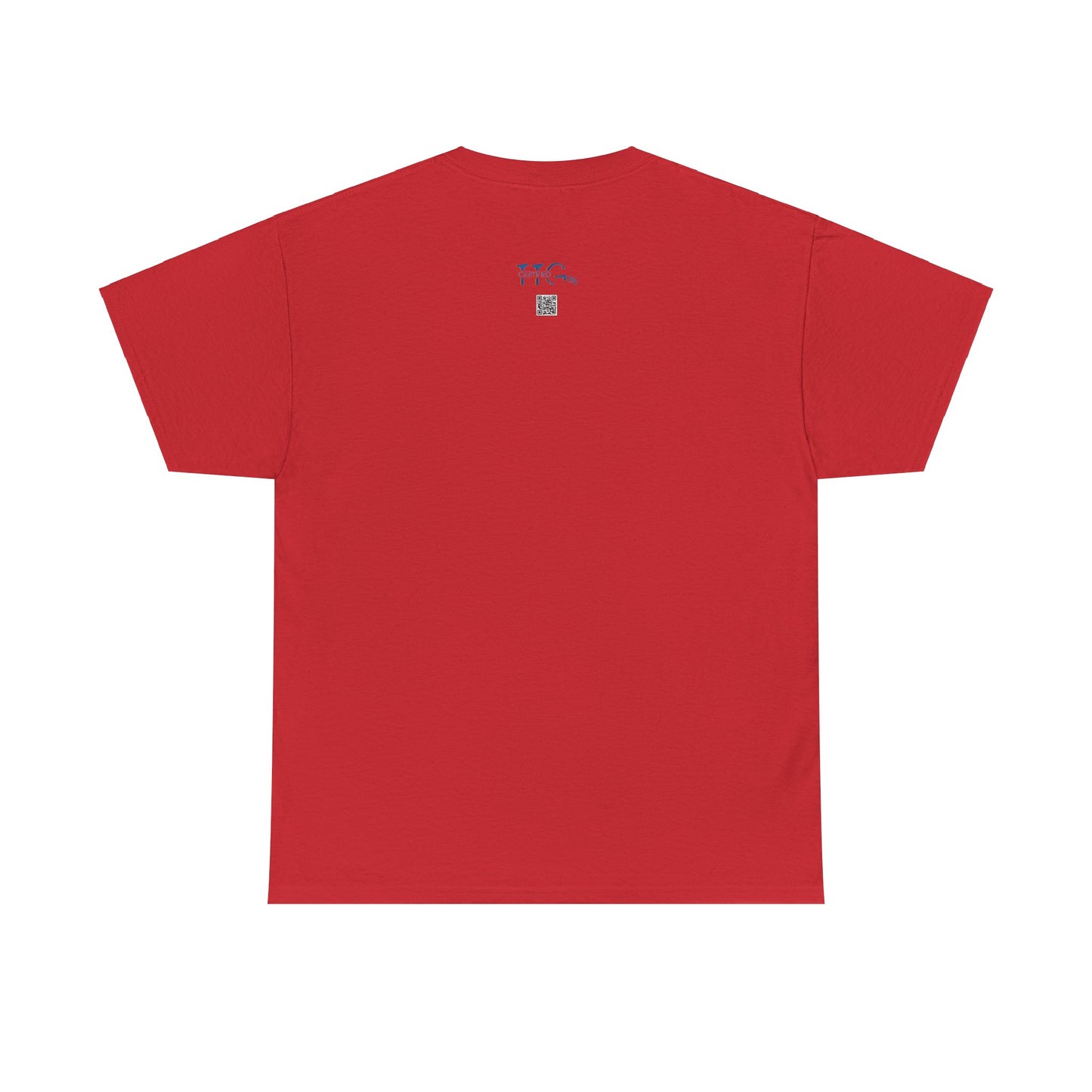 Brick University (Black Design Behind Bars) - Unisex Heavy Cotton Tee
