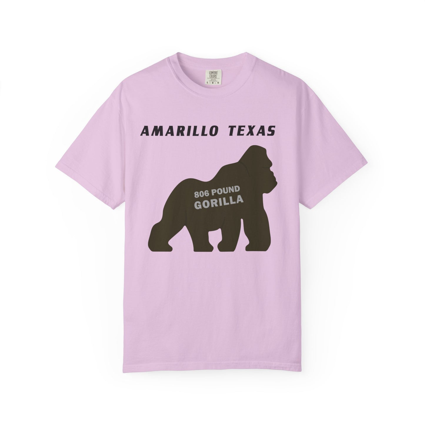 Amarillo Texas 806 Pound Gorilla – T-Shirt