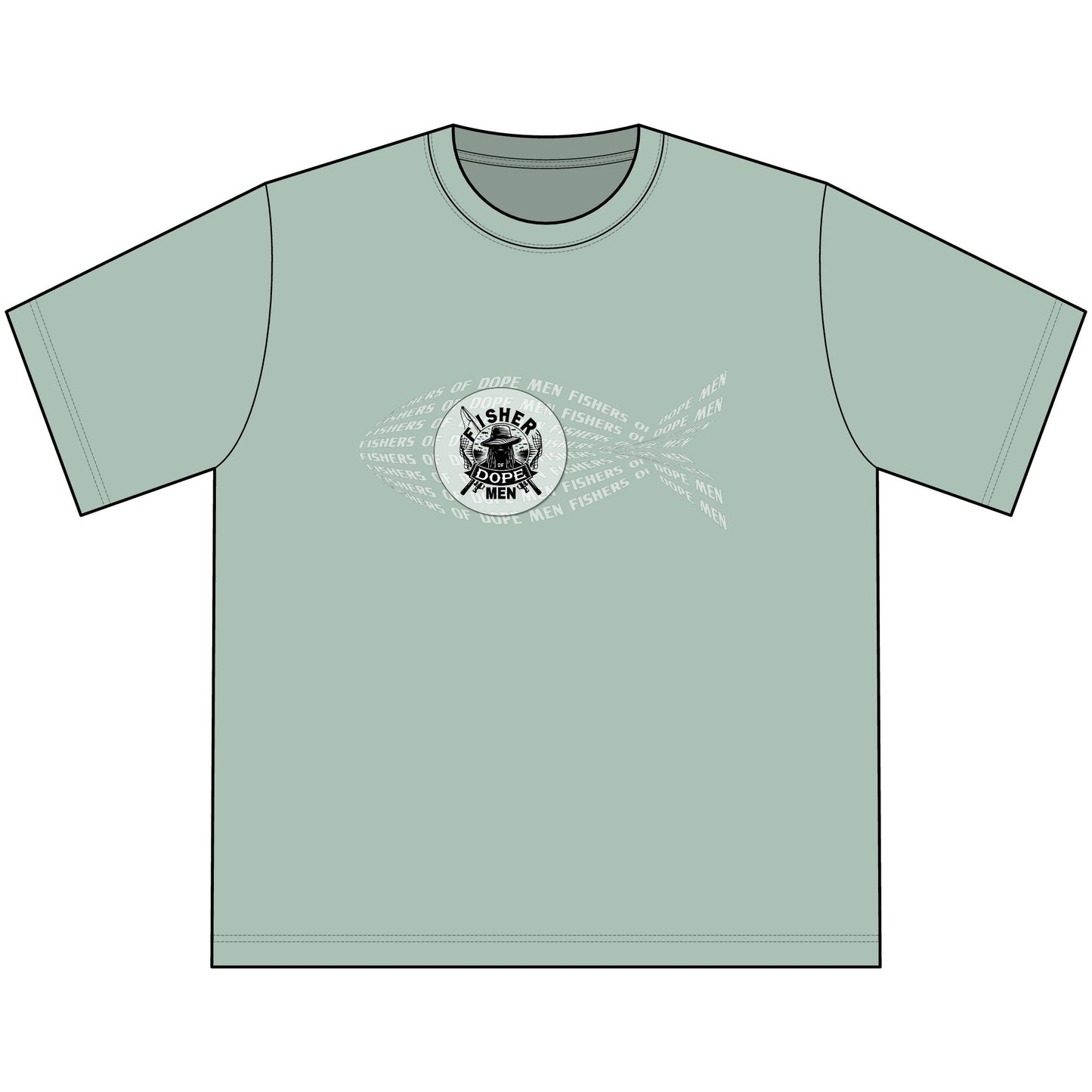 Fisher of Dope Men - Heavyweight Tee