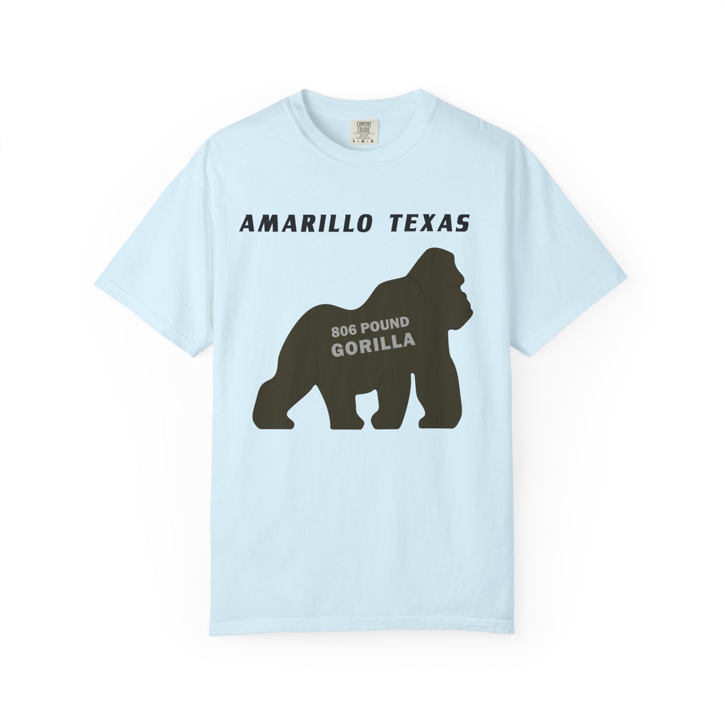 Amarillo Texas 806 Pound Gorilla – T-Shirt