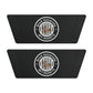 Brick University (Black Behind Bars) - Slide Sandals — Removable‑Strap Slides
