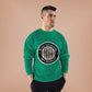 Brick University (Black Design Behind Bars) - Unisex EcoSmart® Crewneck Sweatshirt