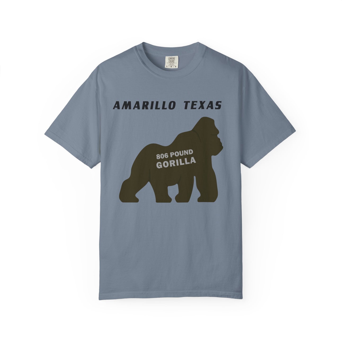 Amarillo Texas 806 Pound Gorilla – T-Shirt