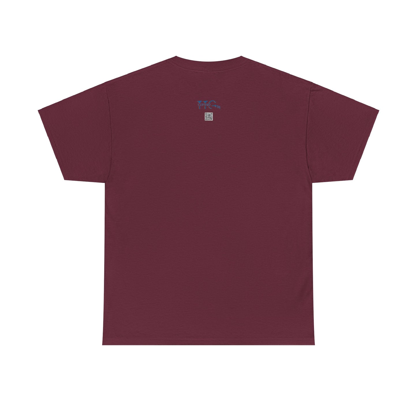 Brick University (Black Design Behind Bars) - Unisex Heavy Cotton Tee