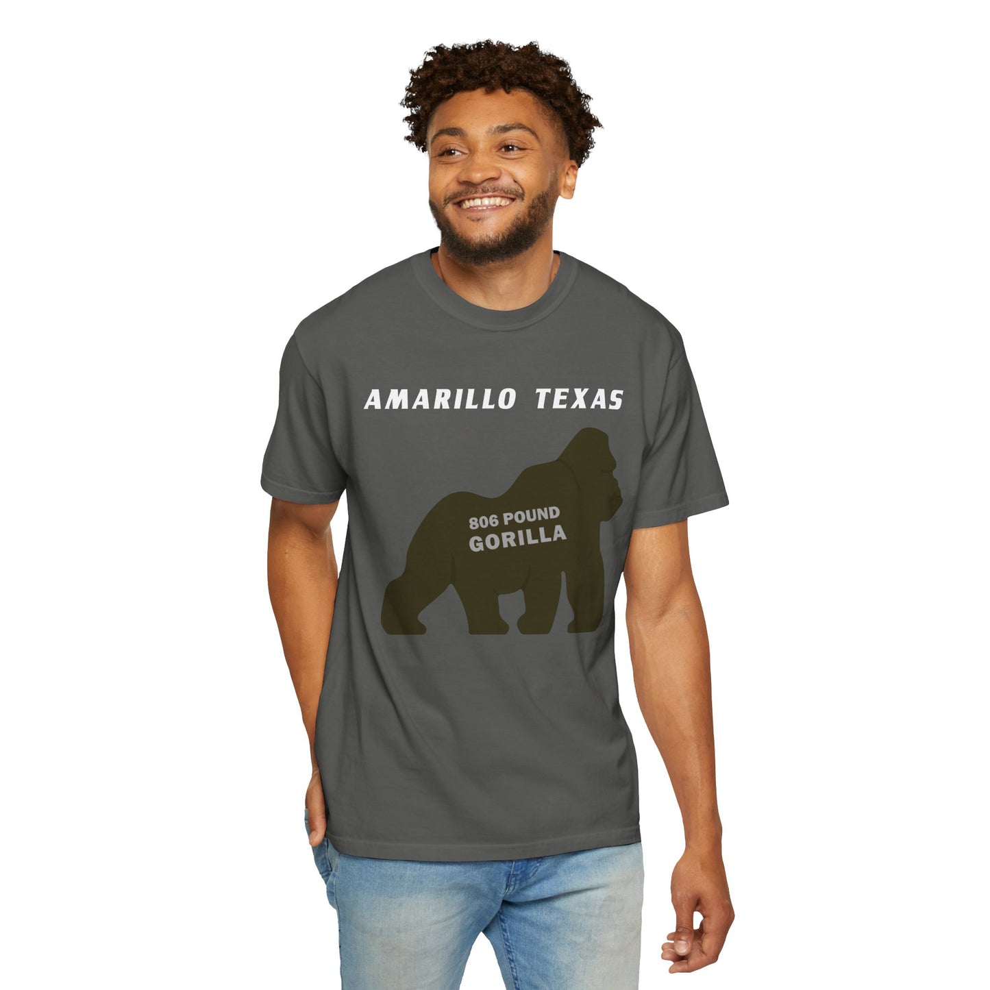 Amarillo Texas 806 Pound Gorilla – T-Shirt