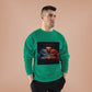 Wolves Playing Chess - Unisex EcoSmart® Crewneck Sweatshirt