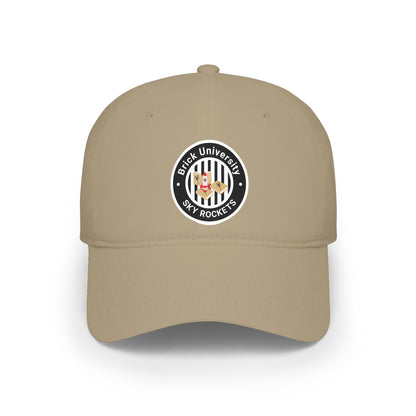 Brick University (Black-Outside) Baseball Cap