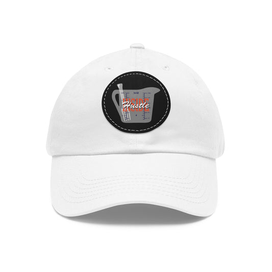 Inside Hustle -  Hat with Leather Patch (Round)