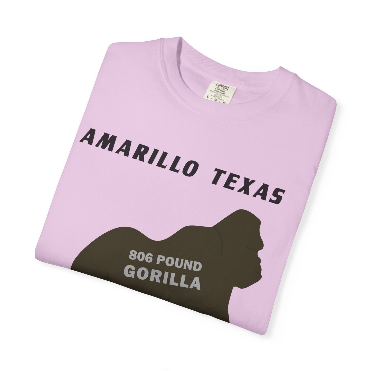 Amarillo Texas 806 Pound Gorilla – T-Shirt