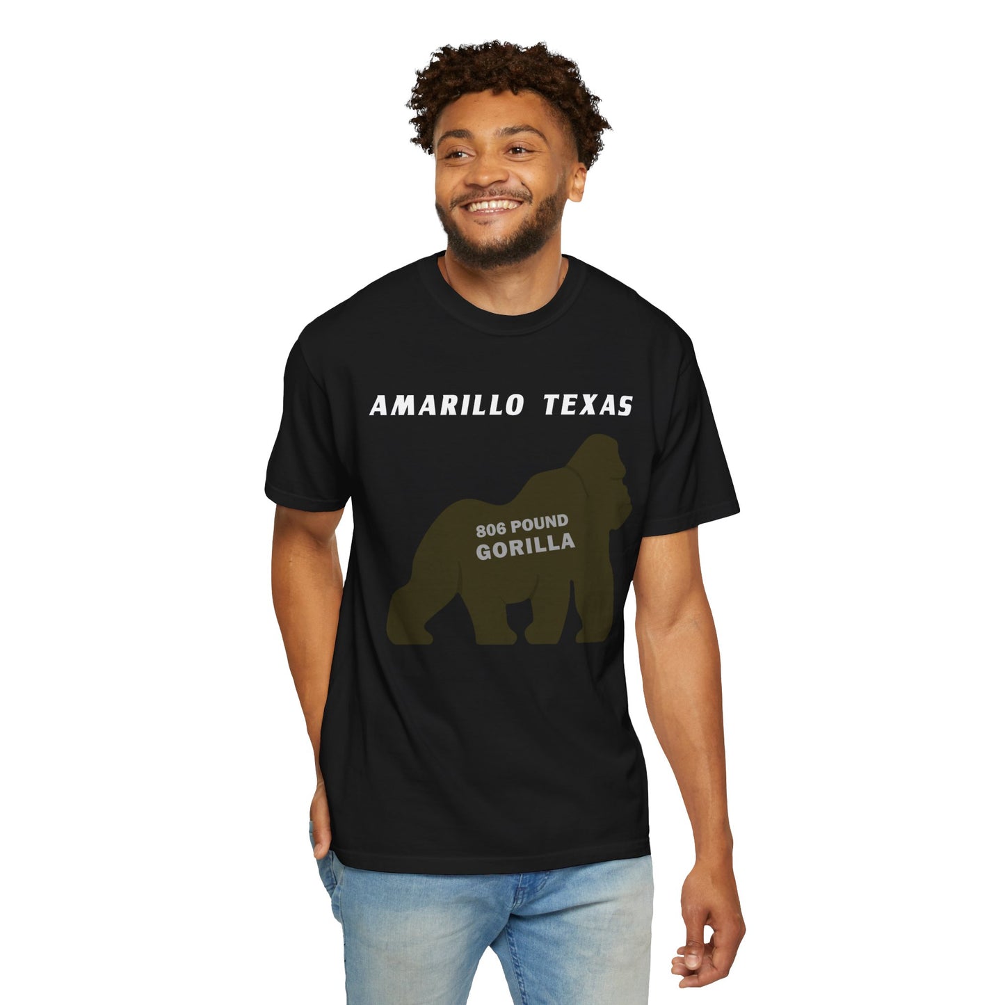 Amarillo Texas 806 Pound Gorilla – T-Shirt