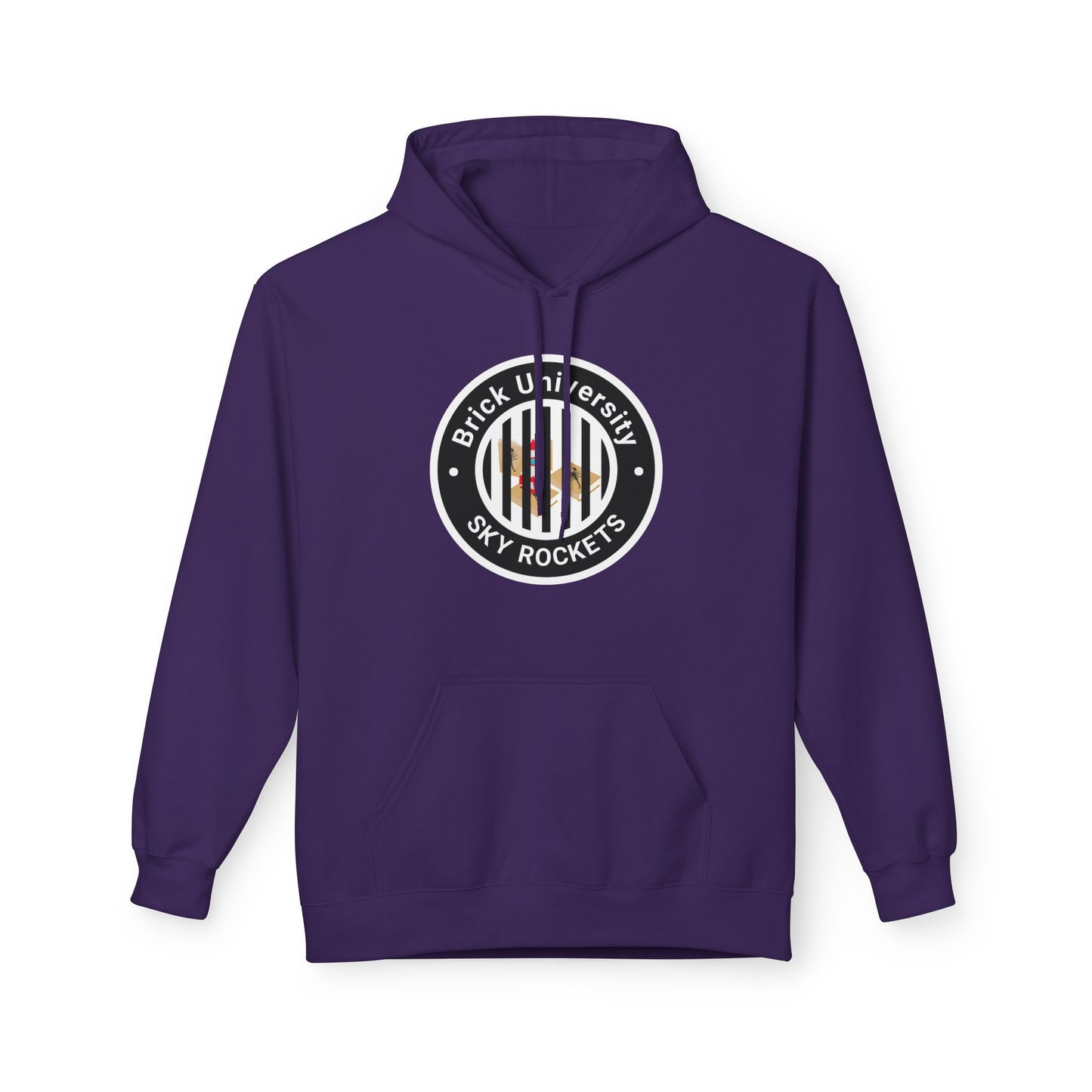 Brick University (Black Behind Bars) Hoodie