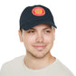 Brick University -  Hat with Leather Patch (Round)