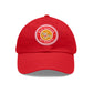 Brick University -  Hat with Leather Patch (Round)