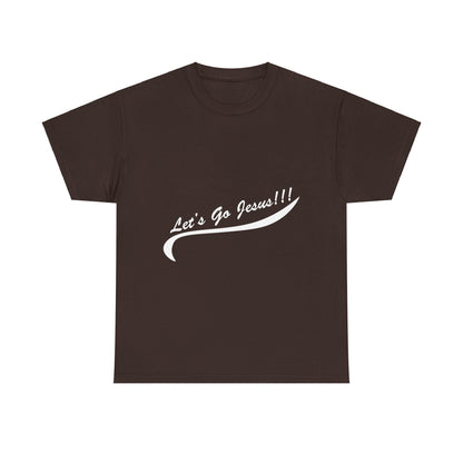 Let's Go Jesus - Unisex Heavy Cotton Tee