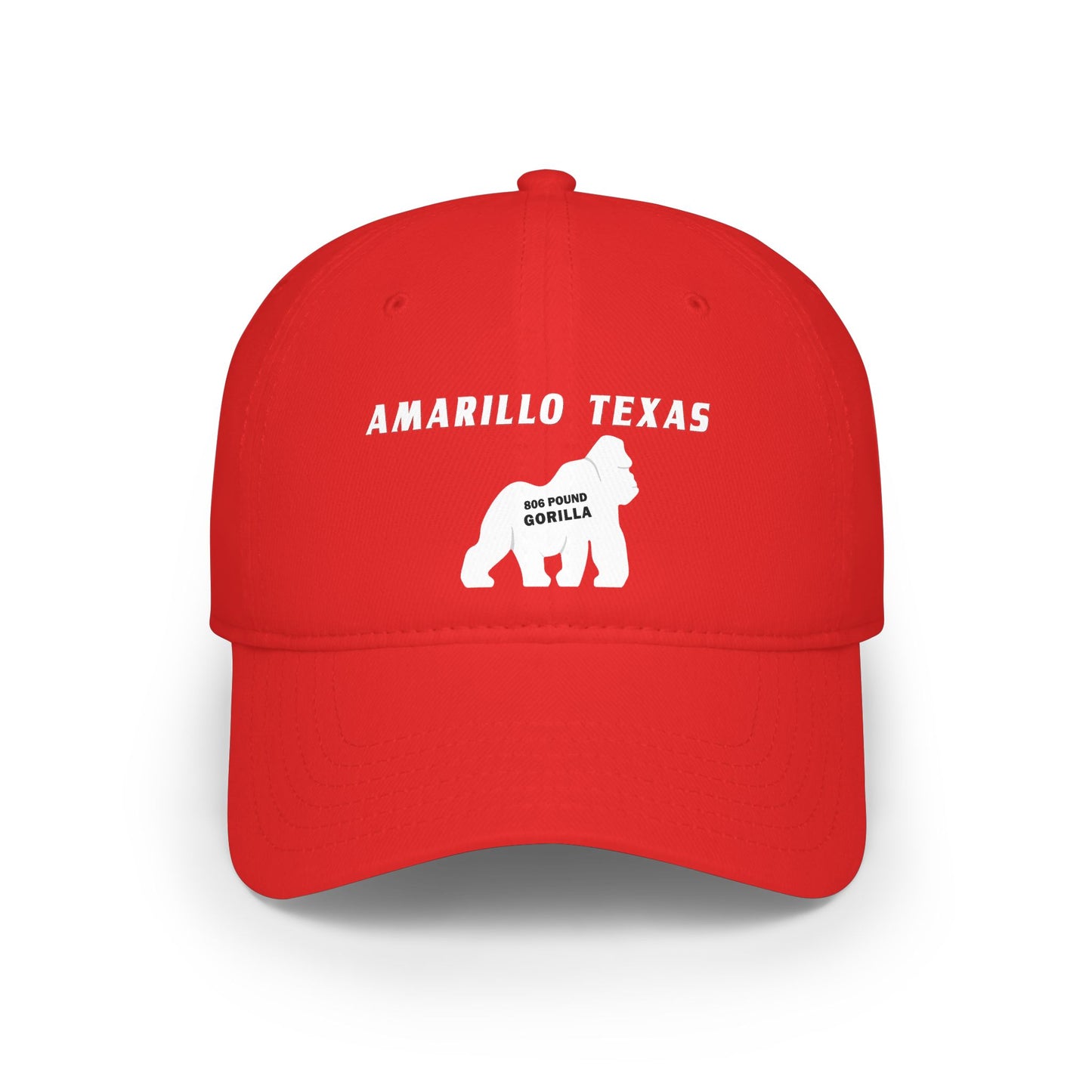 Amarillo Texas 806 Pound Gorilla Baseball Cap
