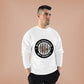 Brick University (Black Design Behind Bars) - Unisex EcoSmart® Crewneck Sweatshirt