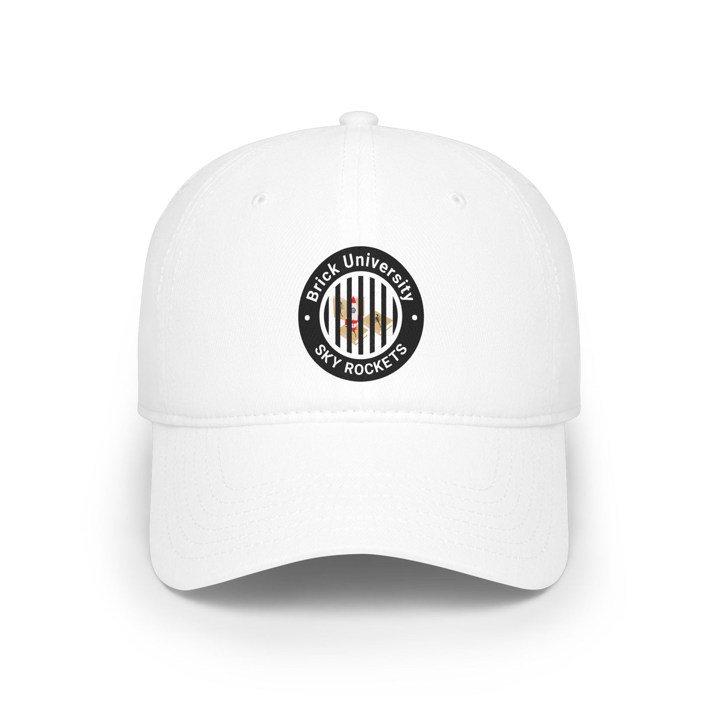 Brick University (Black-Behind Bars) Baseball Cap