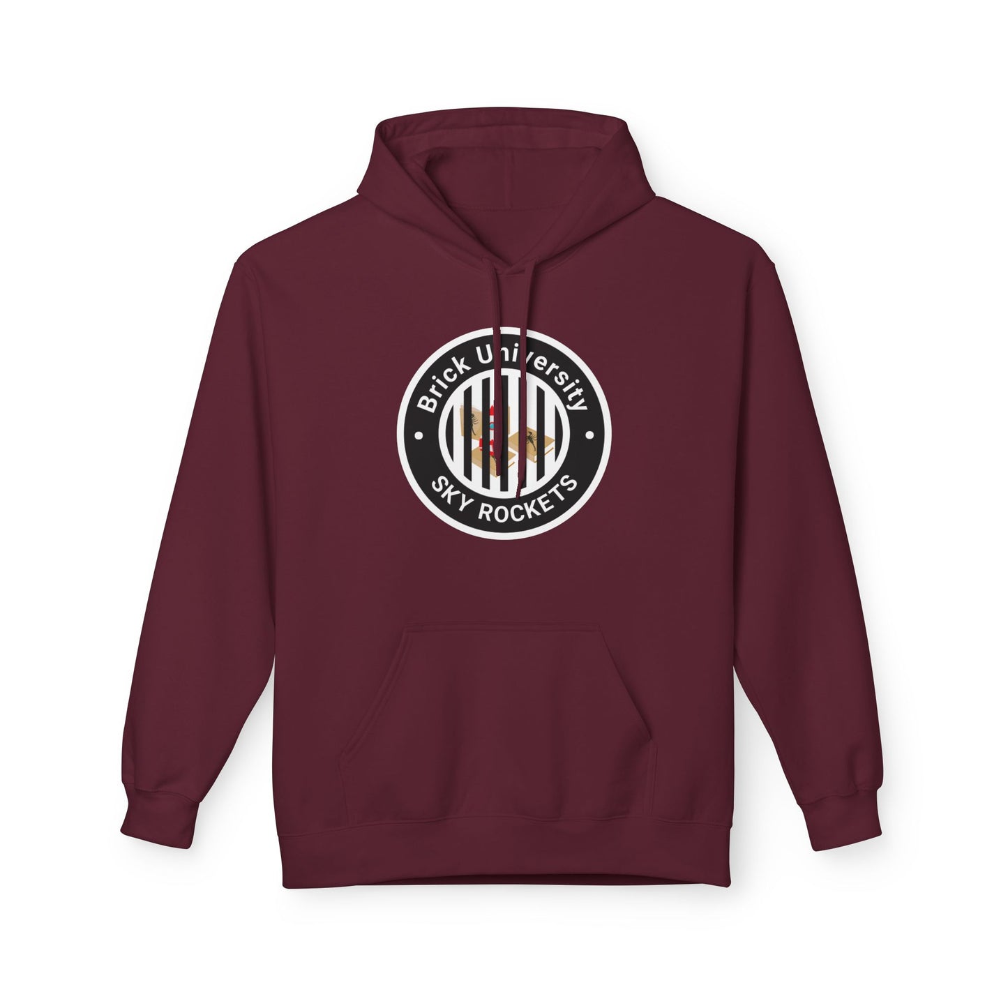Brick University (Black Behind Bars) Hoodie