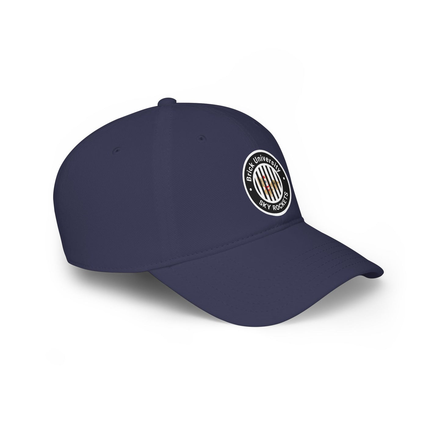 Brick University (Black-Behind Bars) Baseball Cap