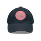Inside Hustle -  Hat with Leather Patch (Round)