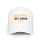 Drug War Vet Baseball Cap — Military Ribbon Veteran Hat